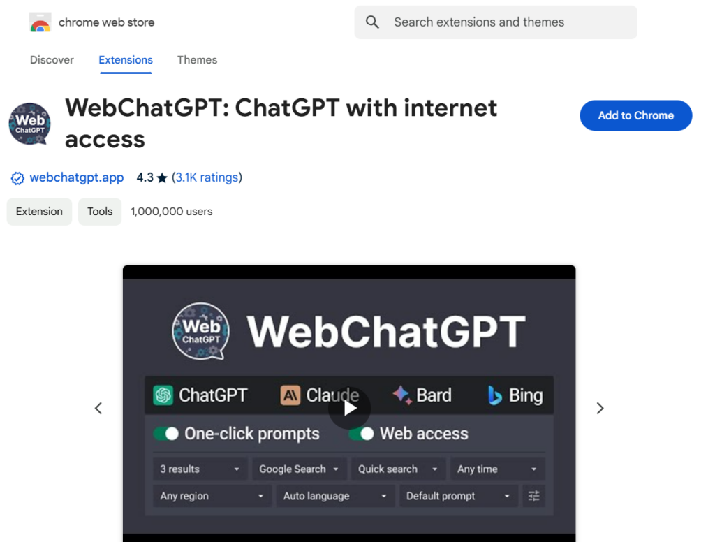 WebChatGPT