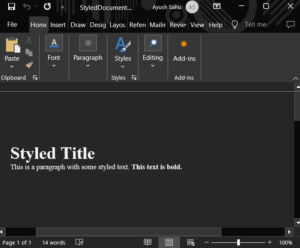 How to Create a Word Document with JavaScript | CodeForGeek - 1