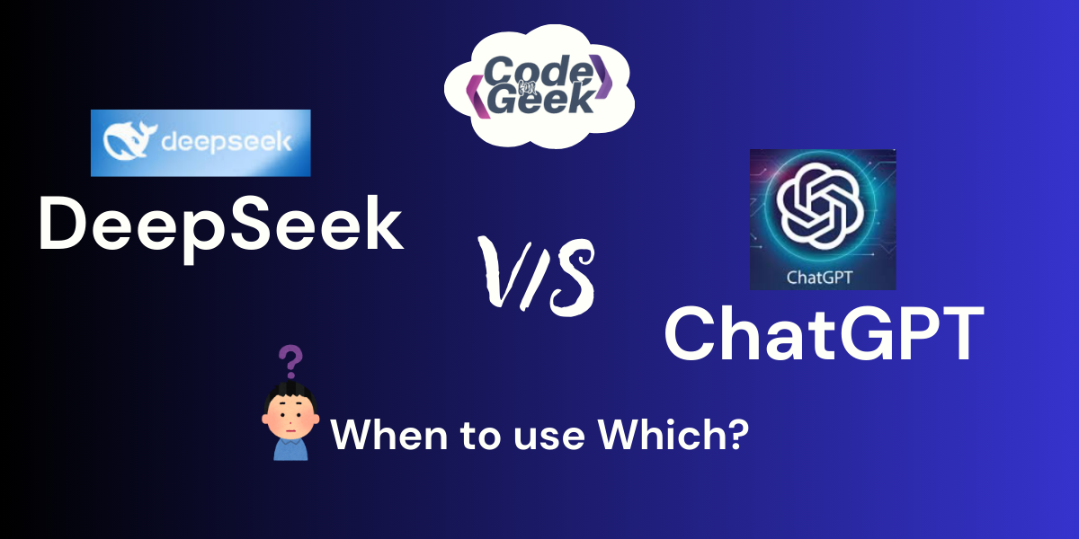 DeepSeek vs ChatGPT Which Is the Best AI Chatbot in 2025?