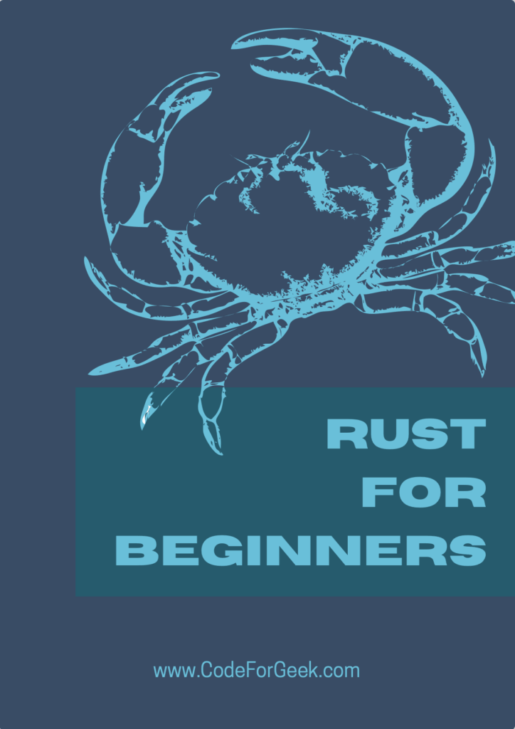 Rust For Beginner's Ebook Cover