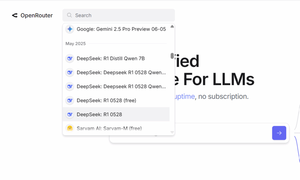 Search bar