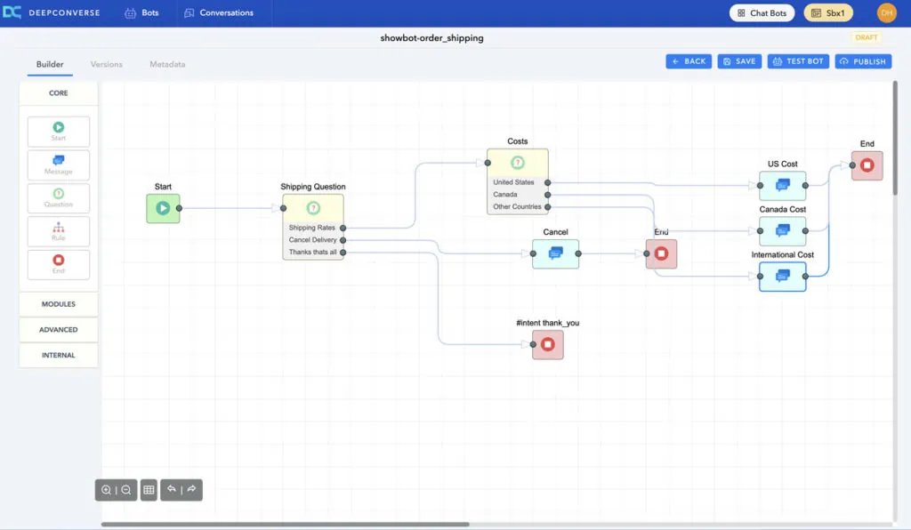 DeepConverse Builder