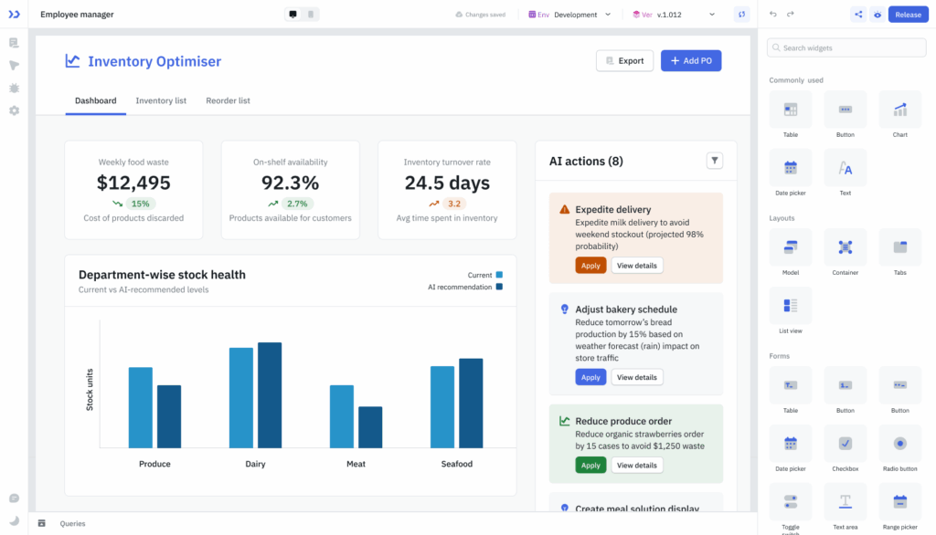 Open-Source Low-Code Platforms  ToolJet