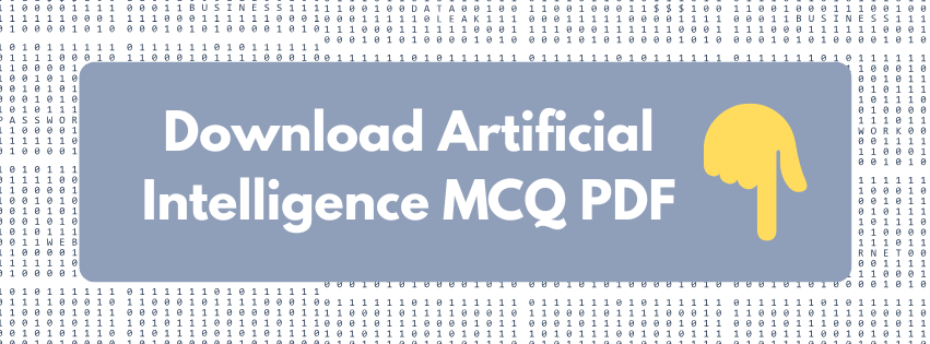 Download Artificial Intelligence MCQ PDF
