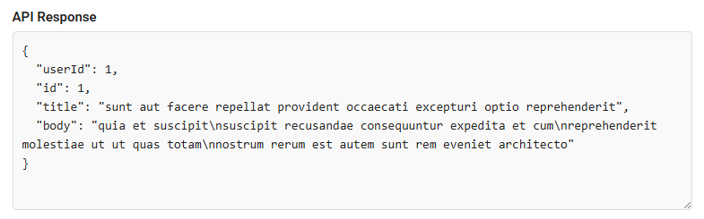 Test a public GET endpoint
