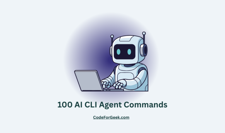 100 AI CLI Agent Commands