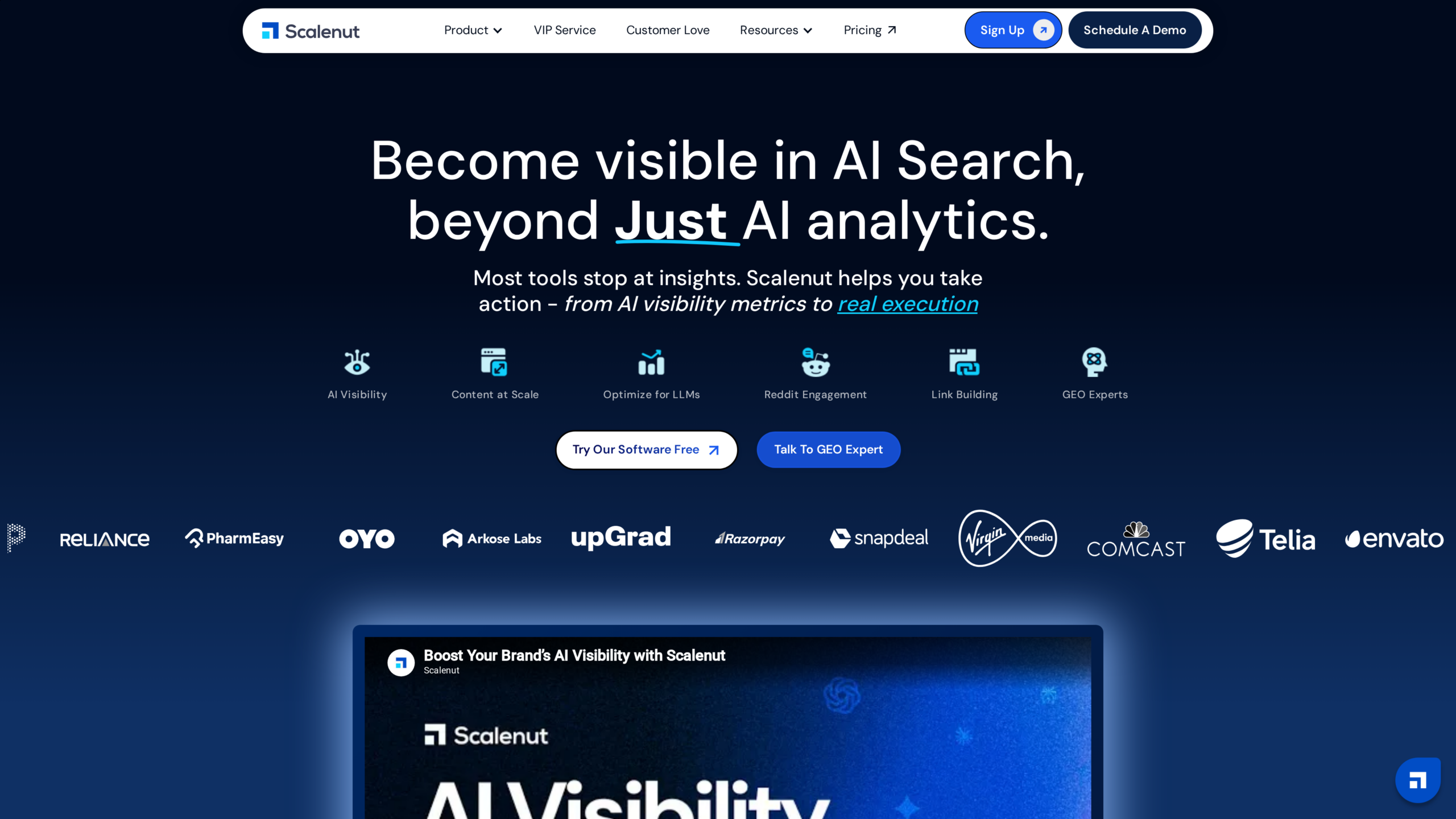 Scalenut homepage