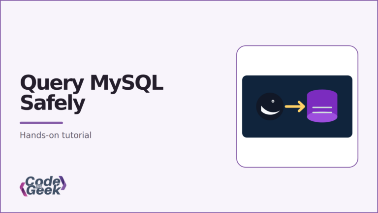Deno runtime connection flowing to a MySQL database