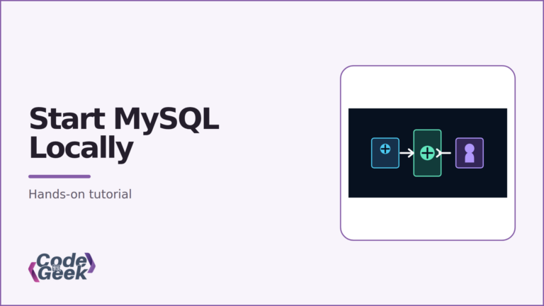 MySQL package, service, and client connection flow on macOS