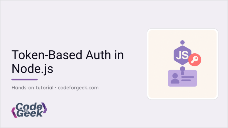Featured banner: Token-Based Auth in Node.js