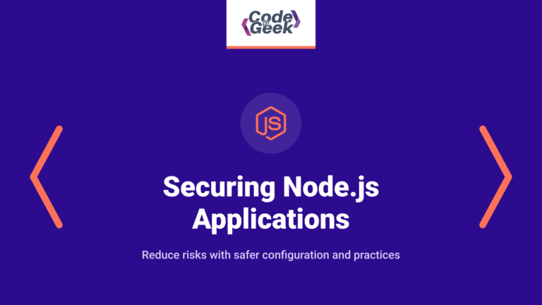 A Guide to Securing Node.js Applications