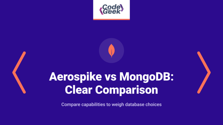 Aerospike vs MongoDB: Clear Comparison
