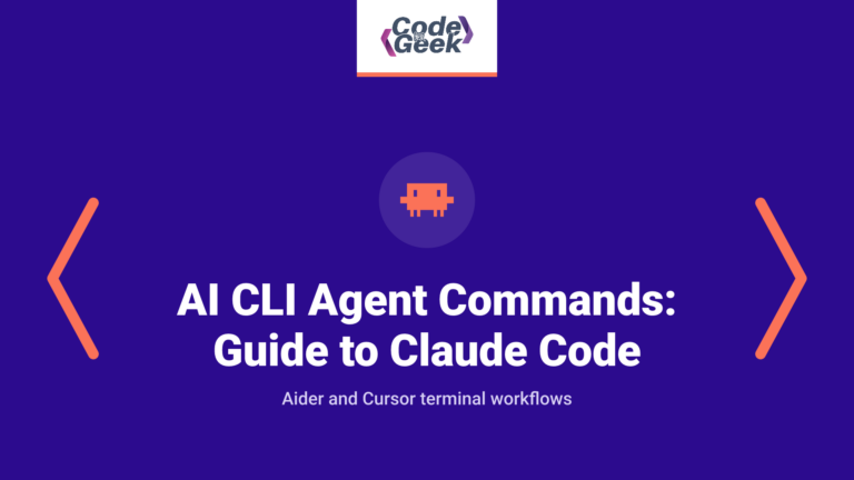 100 AI CLI Agent Commands: Guide to Claude Code, Aider, and Cursor CLI
