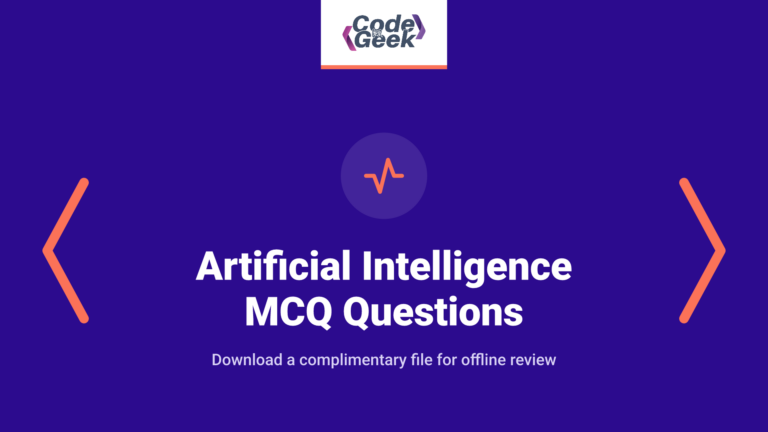 Top 100 Artificial Intelligence MCQ Questions [Free PDF Download]