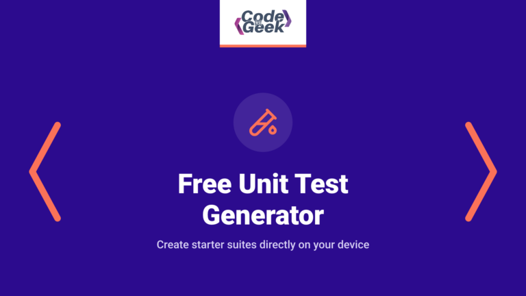 Free Unit Test Generator: Build Test Scaffolds in Your Browser