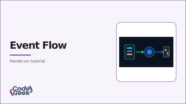 Ordered Redis Stream events moving through a consumer group with an idle-message recovery loop