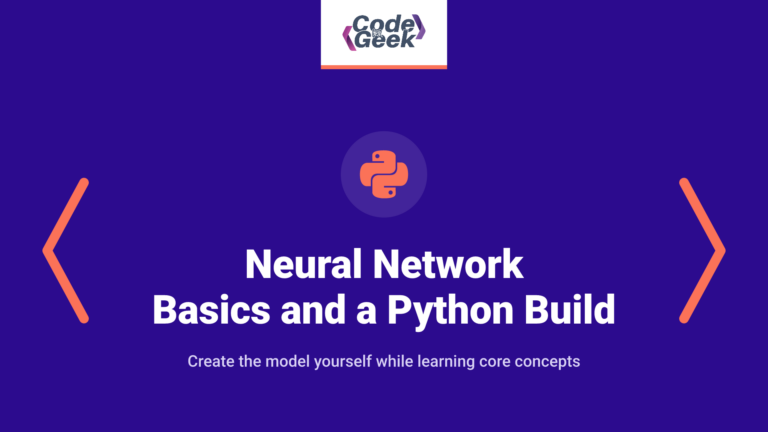 Neural Network Basics and a Python Build From Scratch