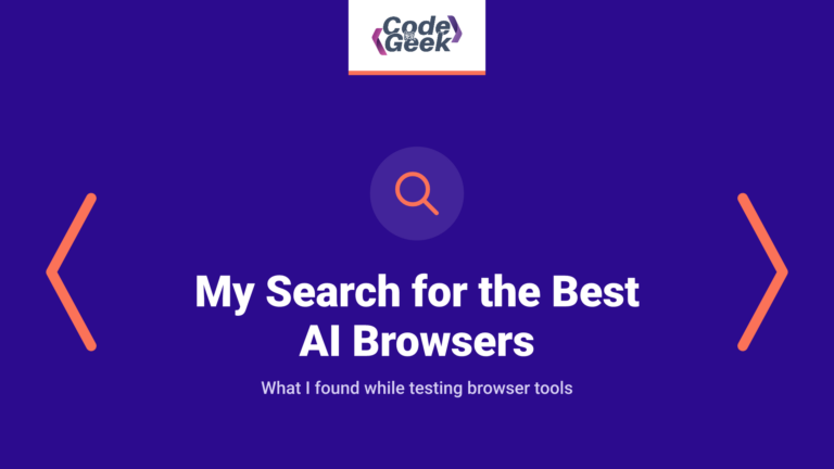 My Search for the Best AI Browsers of 2026