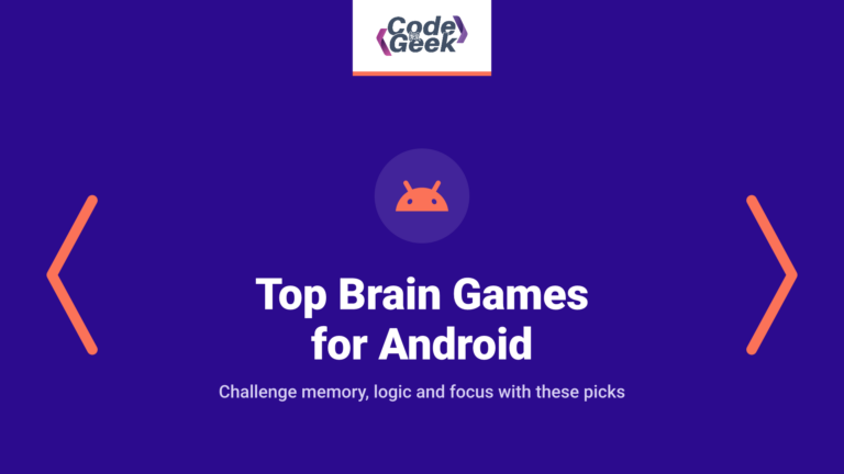 Top 25 Best Brain Games for Android