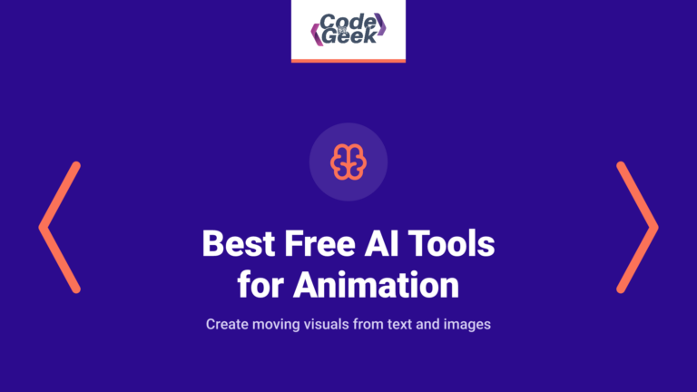 10 Best Free AI Tools for Animation