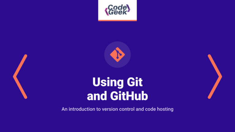 Beginner’s Guide to Using Git and GitHub
