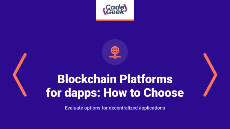 Best blockchain platforms for dapps: how to choose a network