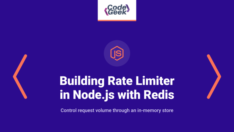 Building an API Rate Limiter in Node.js with Redis