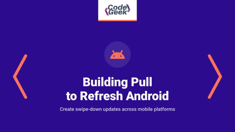 Building Pull to Refresh Android iOS Using React Native