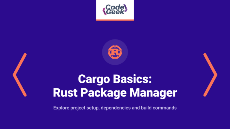 Cargo Basics: Rust Package Manager