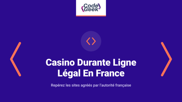 Casino Durante Ligne Légal En France: Sites Agréés Par L’anj