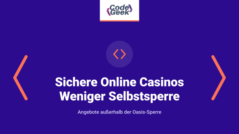 Casino Weniger Oasis Sichere, Regolare Online Casinos Weniger Selbstsperre