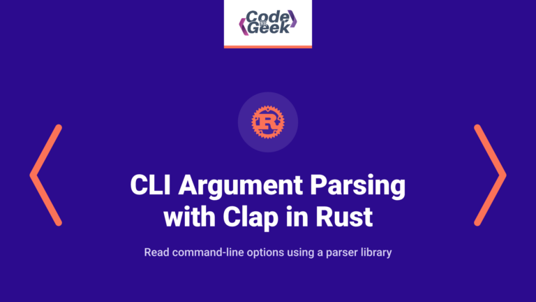 CLI Argument Parsing with Clap in Rust
