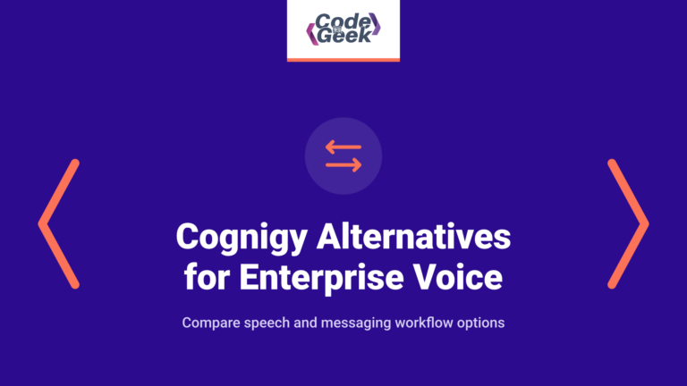 Cognigy Alternatives for Enterprise Voice + Chat Automation (2026)