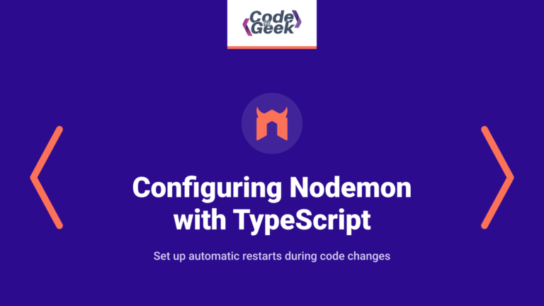 Configuring Nodemon with TypeScript: A Step-by-Step Guide