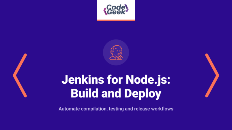 Jenkins CI/CD Pipeline for Node.js: Build, Test and Deploy