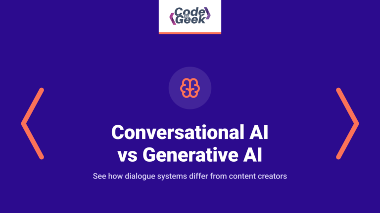 Conversational AI vs. Generative AI: What’s the Real Difference?