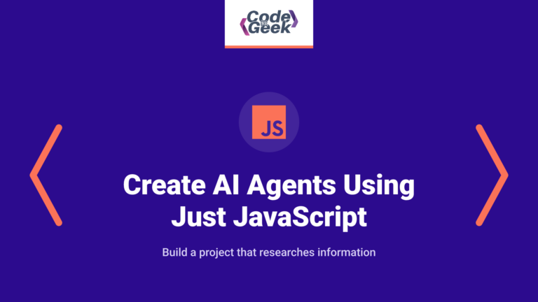 Create AI Agents Using Just JavaScript (Research Agent Project)