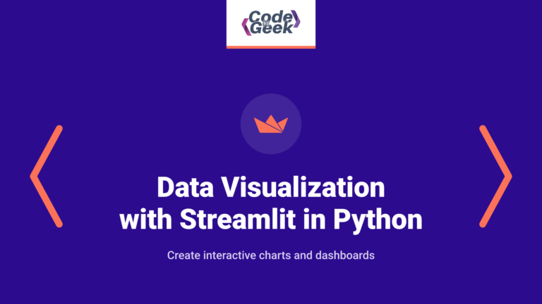 Data Visualization with Streamlit in Python