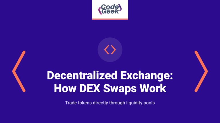What Is a Decentralized Exchange (DEX)? How DEX Swaps Work