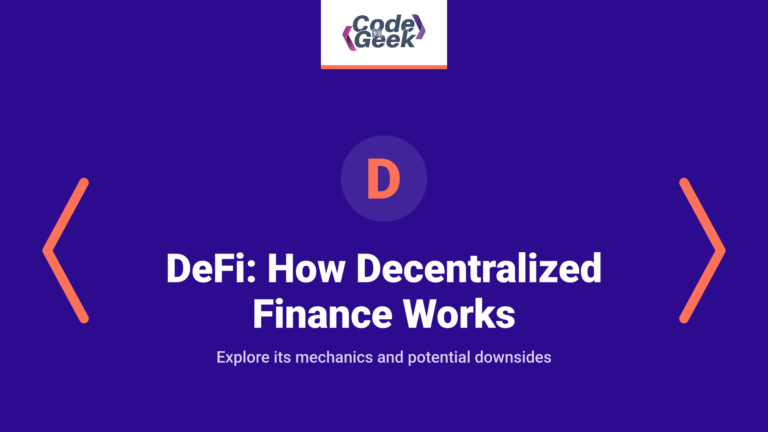 What Is DeFi? How Decentralized Finance Works and Its Risks