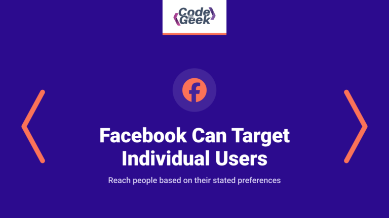 Facebook Can Target Individual Users with More Interests