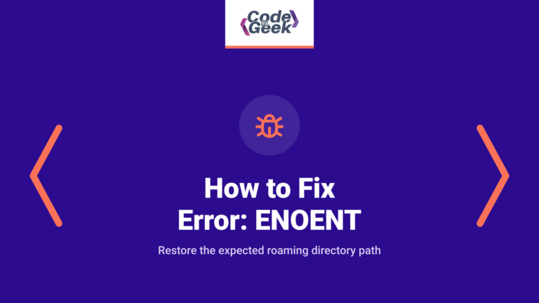 How to Fix Error: ENOENT, stat ‘C:UsersRTAppDataRoamingnpm’
