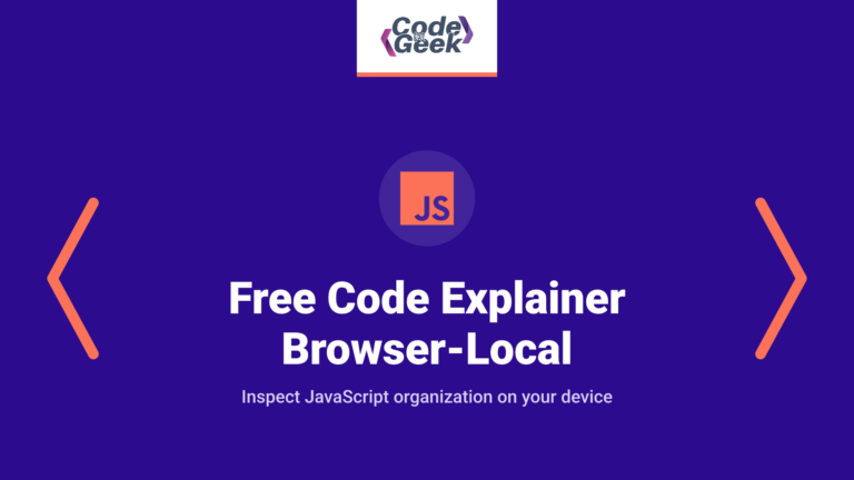 Free Code Explainer: Browser-Local JavaScript Structure Checker
