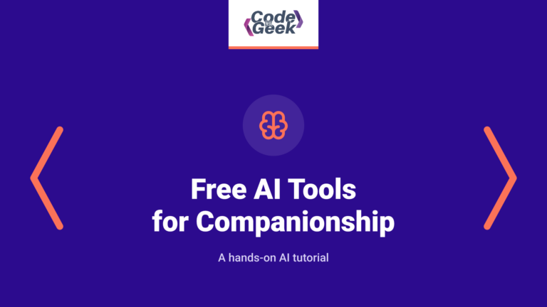 Free AI Tools for Companionship in 2026