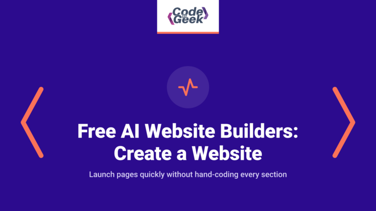 Top 5 Free AI Website Builders: Create a Website in Minutes