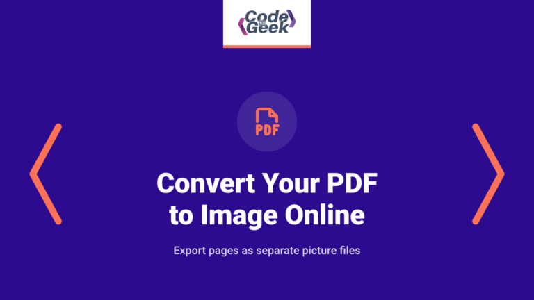 Free PDF to JPG Converter: Convert Your PDF to Image Online