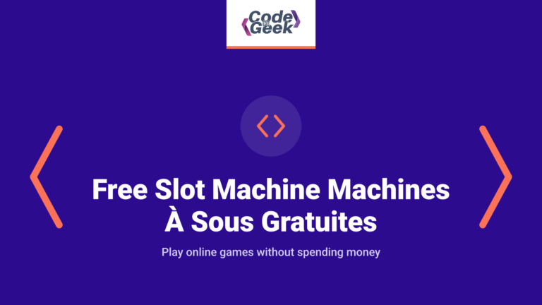Free Slot Machine Machines À Sous Gratuites En Ligne