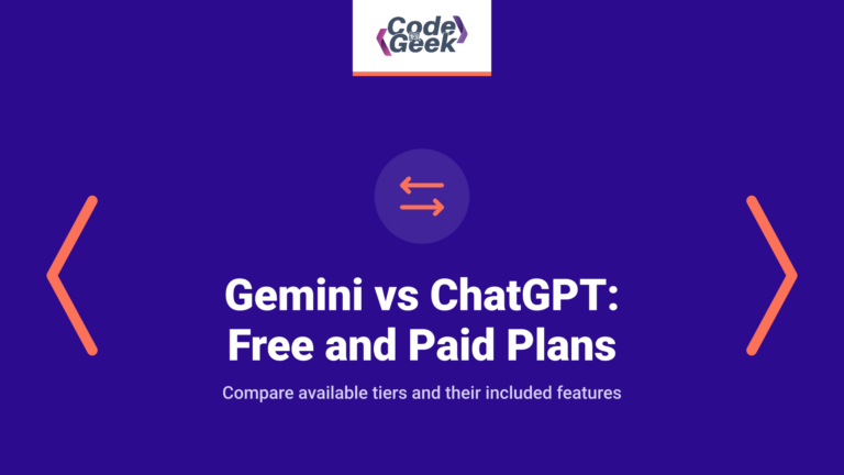 Gemini vs ChatGPT: Free and Paid Plans Compared