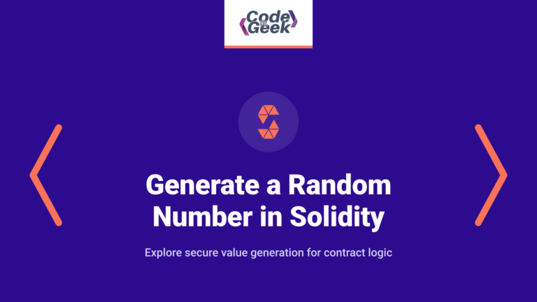 Generate a Random Number in Solidity Safely