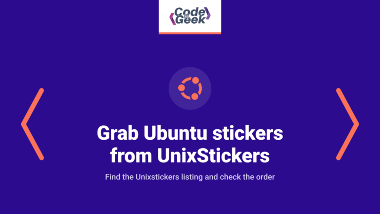 Grab Ubuntu stickers from UnixStickers